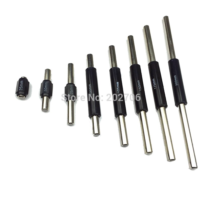 25mm 50mm 75mm 100mm 125mm 200mm Caliper Micrometer Inner Diameter Outer Diameter Calibration Block Rod Bar Gauge Bar Ring Gauge