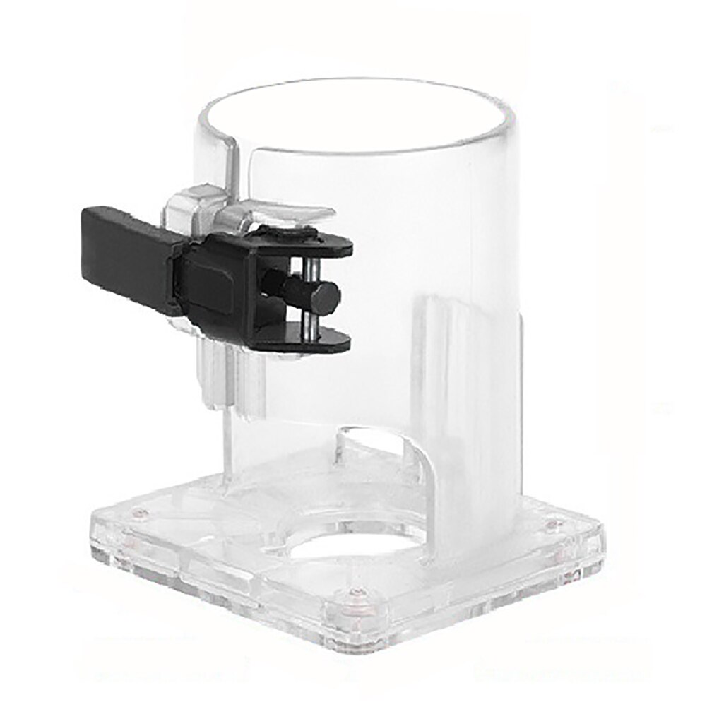 Trimmer Base Balance Board Woodworking Edge Cutter Transparent Cover Stand Electric Trimmer Machine Supplies: Black