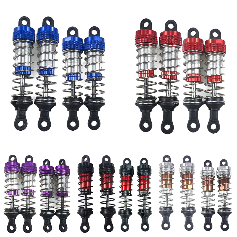 Wltoys 144001 144002 144010 124007 124008 124016 124018 124019 Amortiguador de aceite de Metal, accesorios de piezas de actualización de coche RC