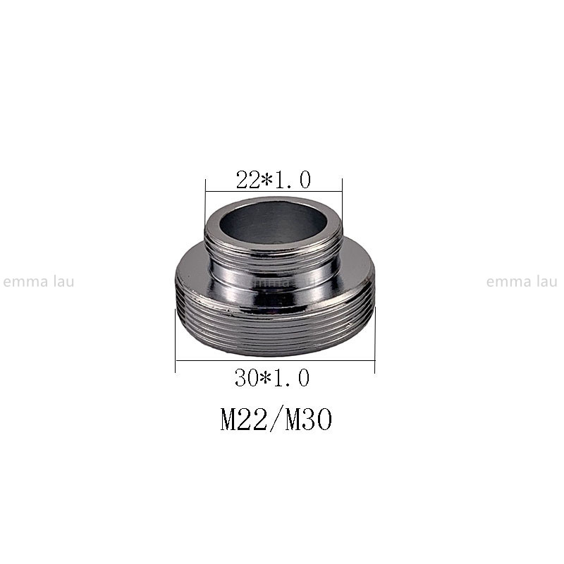 Messing Kraan Beluchter Adapter Waterzuiveraar Fittings 16 17 18 20 21 22 23 24 25 30mm Turn 22 Keukenkraan Sanitair Accessoires: Lavendel
