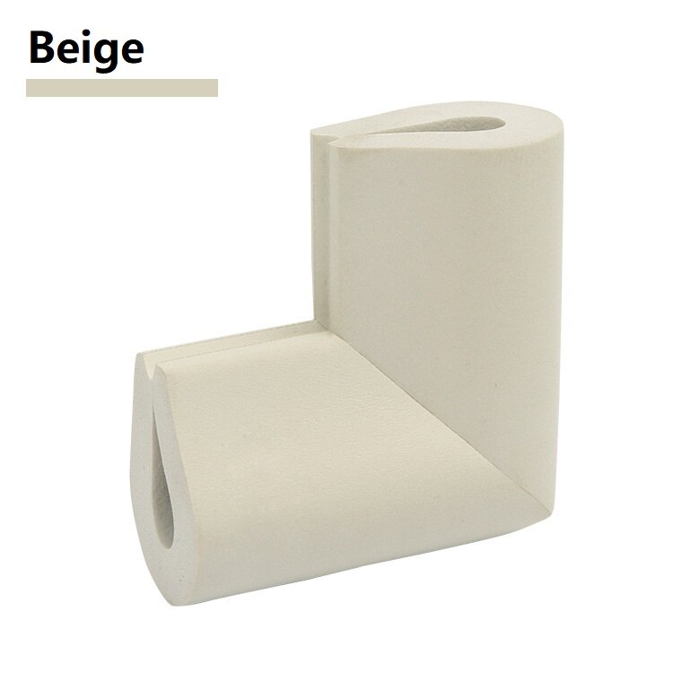 12 pièces Table coin protecteur Anti-collision Angle anti-dérapant épaissir Table coin Double face colle plus épaisse sécurité bébé protecteur: U-Beige