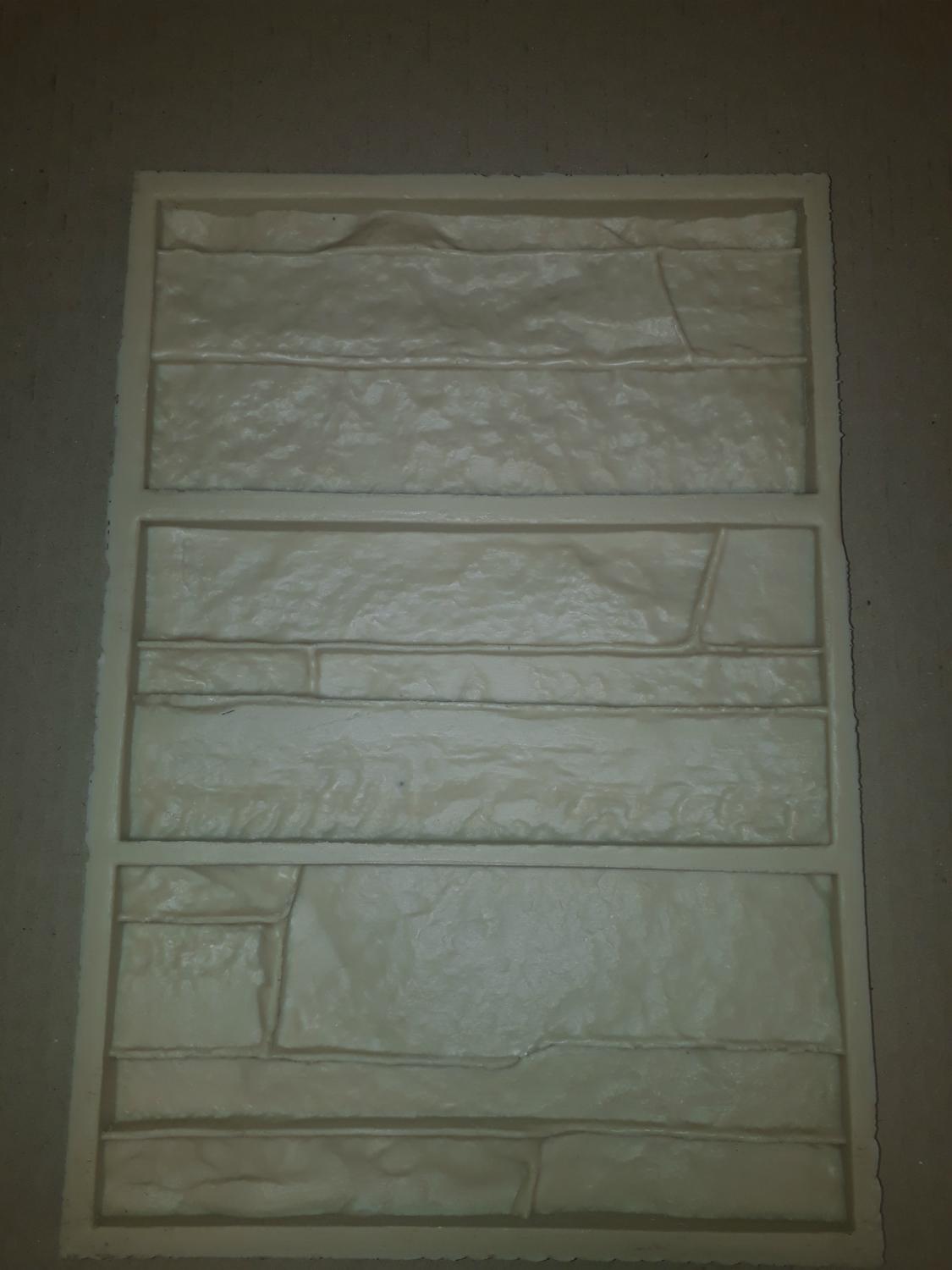 Moldes de poliuretano para hormigón, moldes de pared de yeso, piedra Artificial, azulejos de cemento, Modelo