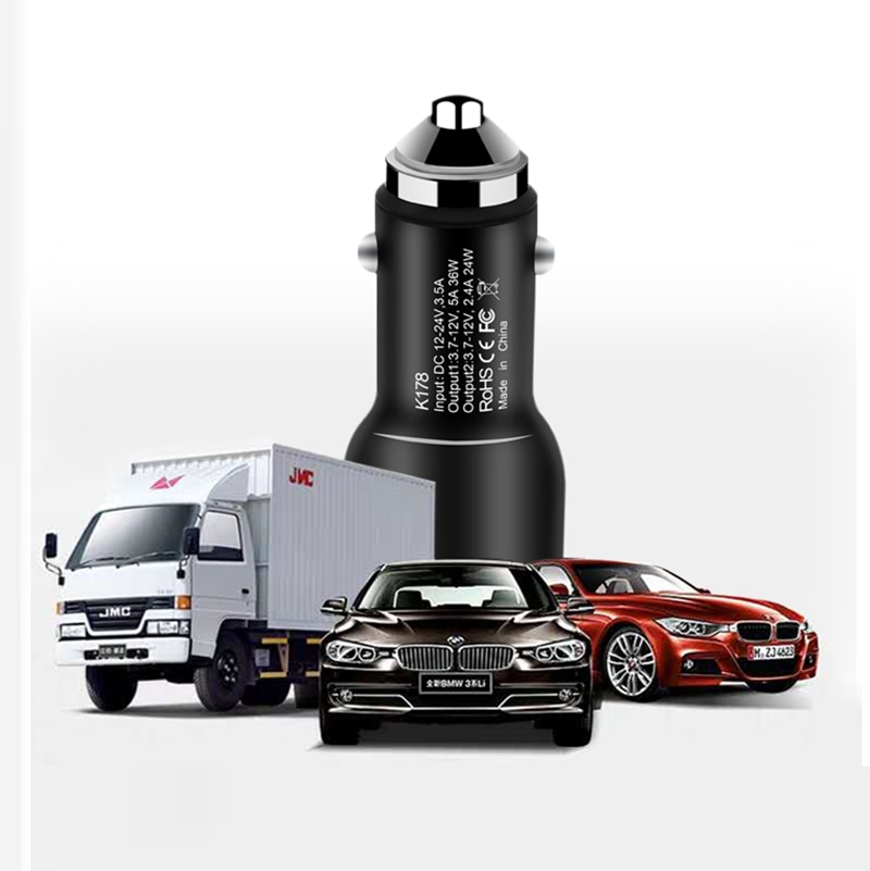 Dual Ports Warp Auto Ladung Kompatibel mit Dash Auto Ladegerät 5 V/6A Für Oneplus 7 Pro Oneplus 6 t/6/5 T/3