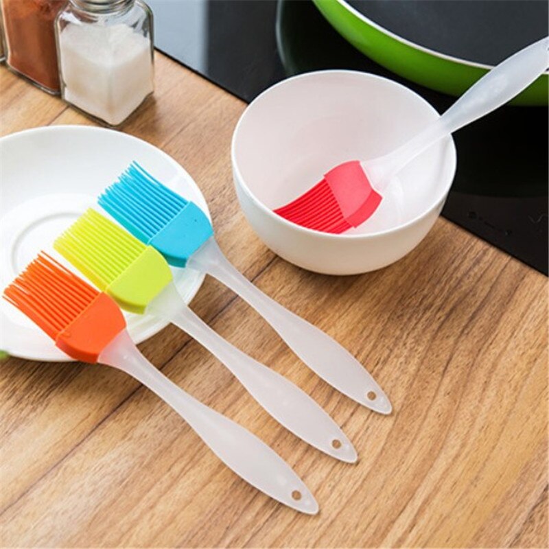 Silicone Baking Bakeware Bread Cook Brushes Pastry Oil BBQ Basting Brush Tool Kitchen Accessories Gadget