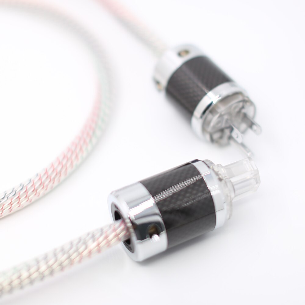 Hi-End Valhalla power line HIFI POWER CABLE 7N OFC Power Cord with US Plug Amplifier CD, Decoder, Power Wire