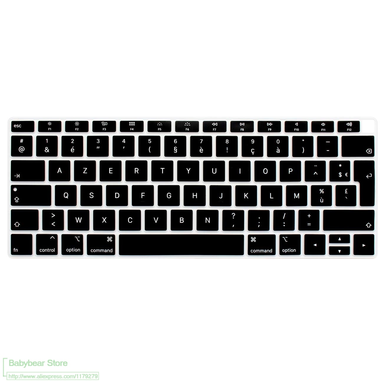 AZERTY Protection Clavier for MacBook Air 13 Pouces A1932 avec Retina Touch ID Clavier Euro US for Macbook Air 13"