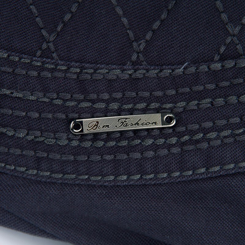 JAMONT algodón boina sombrero para hombres Vintage Baret gorra boina Francesa irlandés boinas mujeres huesos gorra plana masculina gorra para hombres