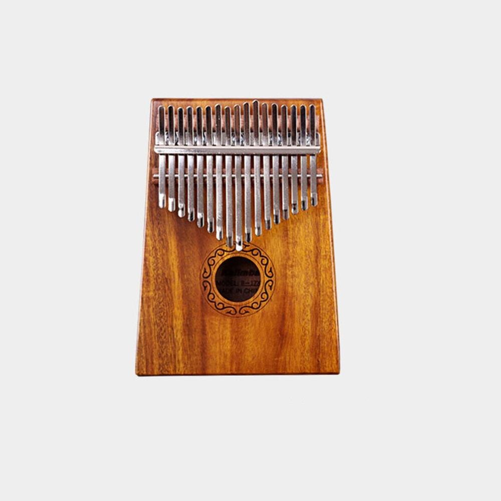 10/17 keys Kalimba African solid Mahogany Acacia Thumb Finger Piano 17 keys Solid Wood Kalimba Musical Instrument: acacia 17keys