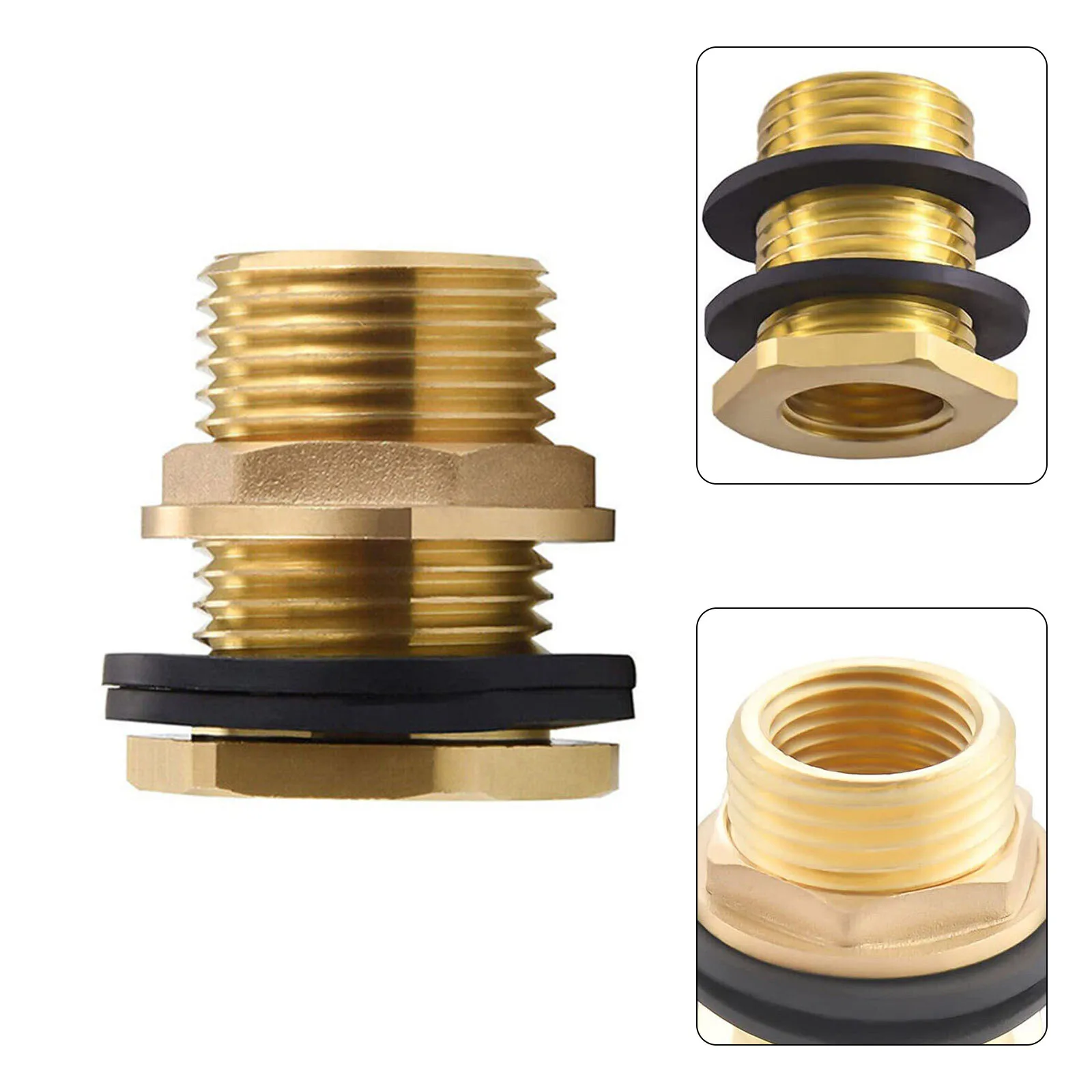 Accessories Durable Fitting Adapter Buckets Bulkhead Faucets Fish Garden Water Tank Water Towers Aquarium