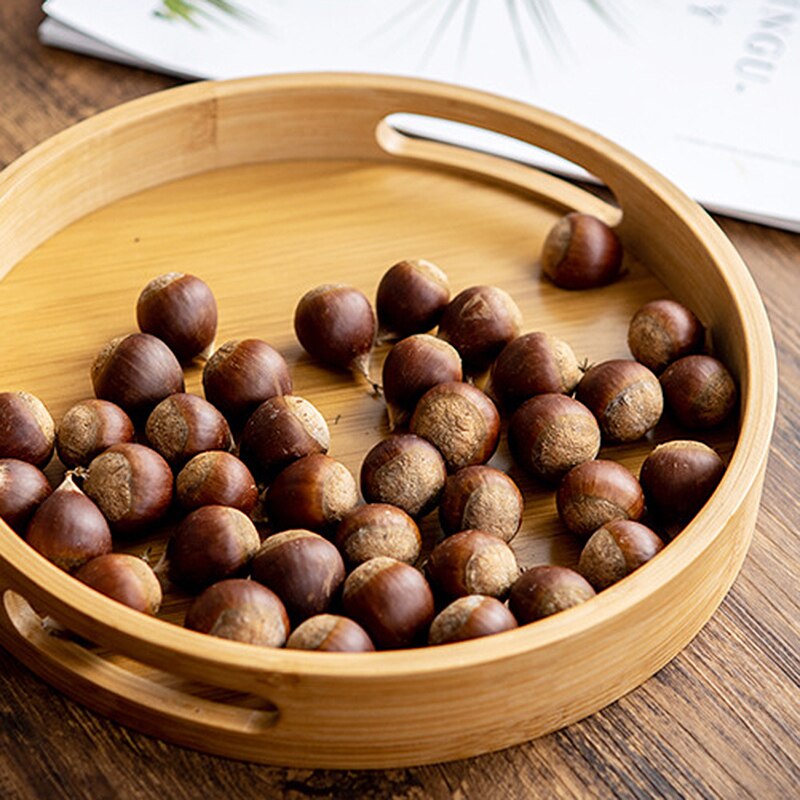 Japanese Style Bamboo Tea Tray Food Serving Plate Snack Deseert Plate Baking Bread fruit Dishes Drink Platter