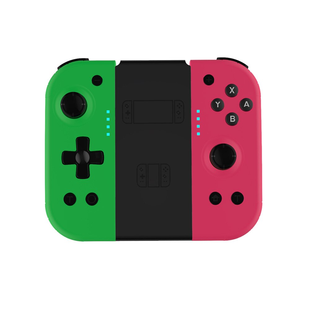 T -22 voor switch game draadloze controller linker en rechter bluetooth gamepad voor nintend switch ns joy game handvat grip met wake-up