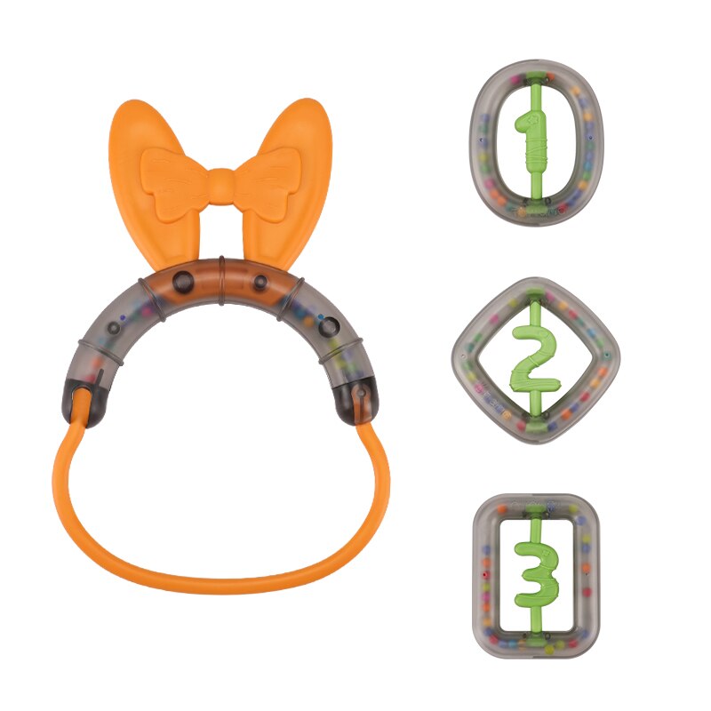 Baby zahn kleber baby der hand klingeln baby zahn beißen baby der ring spielzeug baby zahn schleifen stick