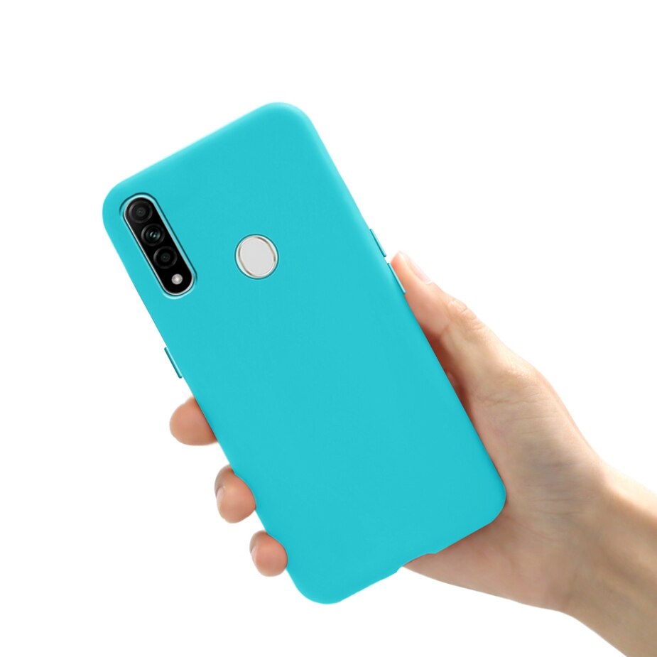 Schutzhülle aus weichem silikon und tpu für oppo  a31 , passend für oppoa  a 31 31 cph 2015, 6.5 -zoll-smartphones, stoßfest und mit niedlichem Süssigkeit-Entwurf.: Himmelblau