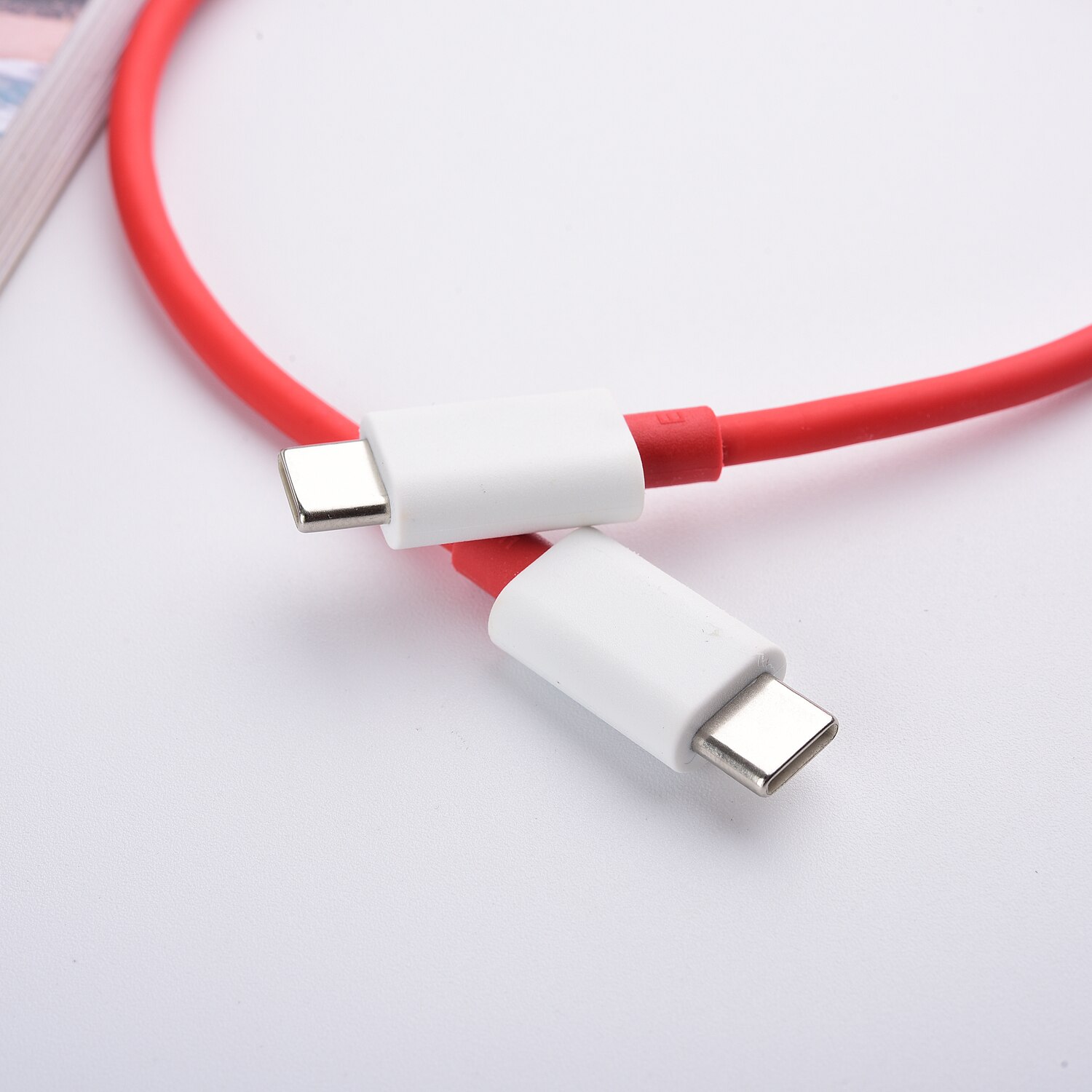 opprinnelig oneplus 8t renning laderkabel til en pluss 1+ 8 7 pro 7t 6t 6 5t 5 3t 65w 6.5a type c til type c kabel usb pd usb-c ledning: 1m
