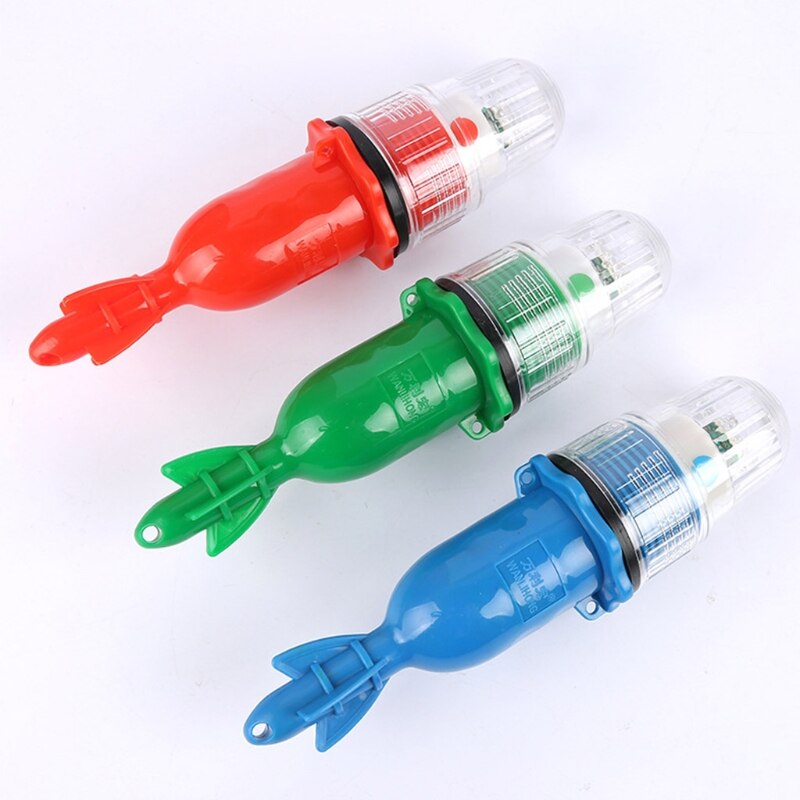 LED Lumière Sous-Marine De Pêche Portable Automatique à commande Lumineuse Imperméable Monochromatique Clignotant Lampe Leurres Poissons Crevettes Lumière