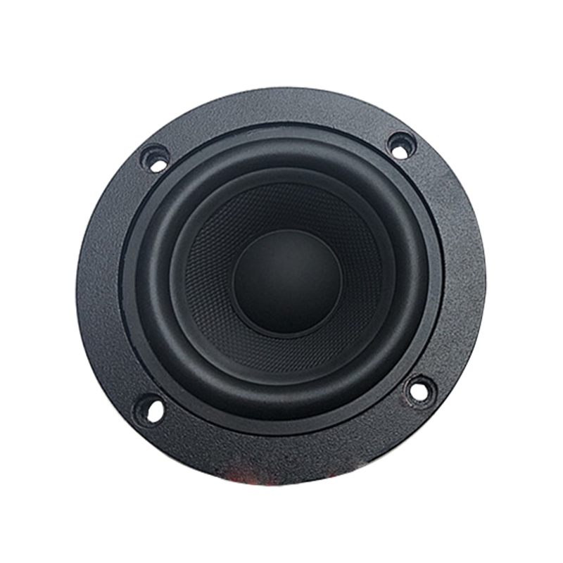 4 Inch Bass Speaker Subwoofer 15W 8Ohm Woofer Speaker Carbon Fiber Basin Loudspeaker Car Subwoofer DIY 1Pc