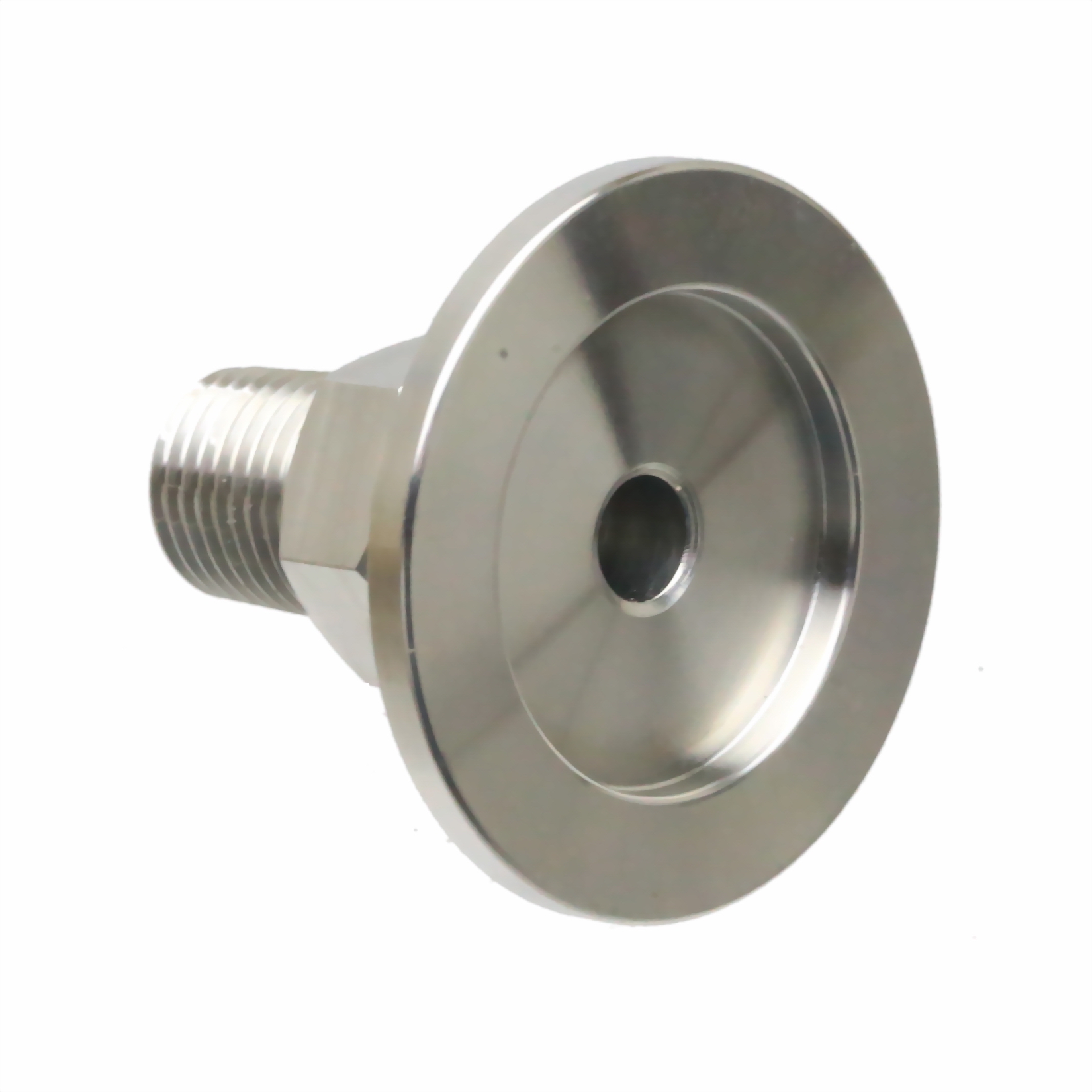 ISO-KF25 (NW/KF-25) to 1/4" inch Female PT Pipe Threads adapter Vacuum Flanges Fitting SS304 Stainless Steel 304