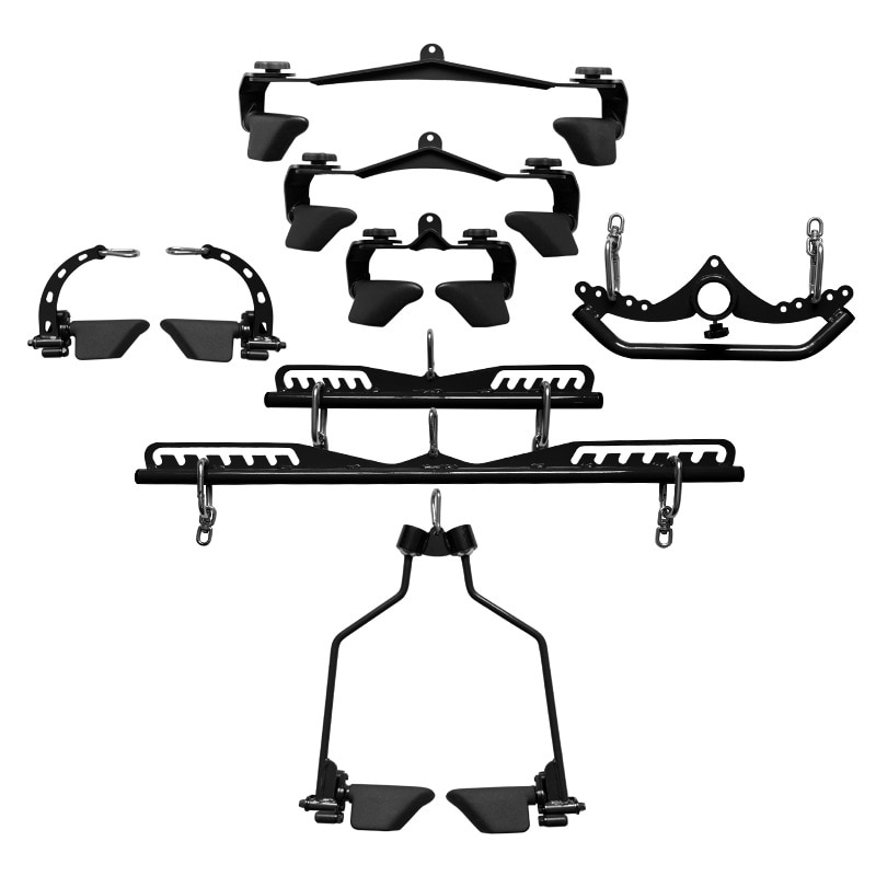 Rowing training adjustable pull back handle high pull down clip chest back artifact latissimus dorsi fitness training bar