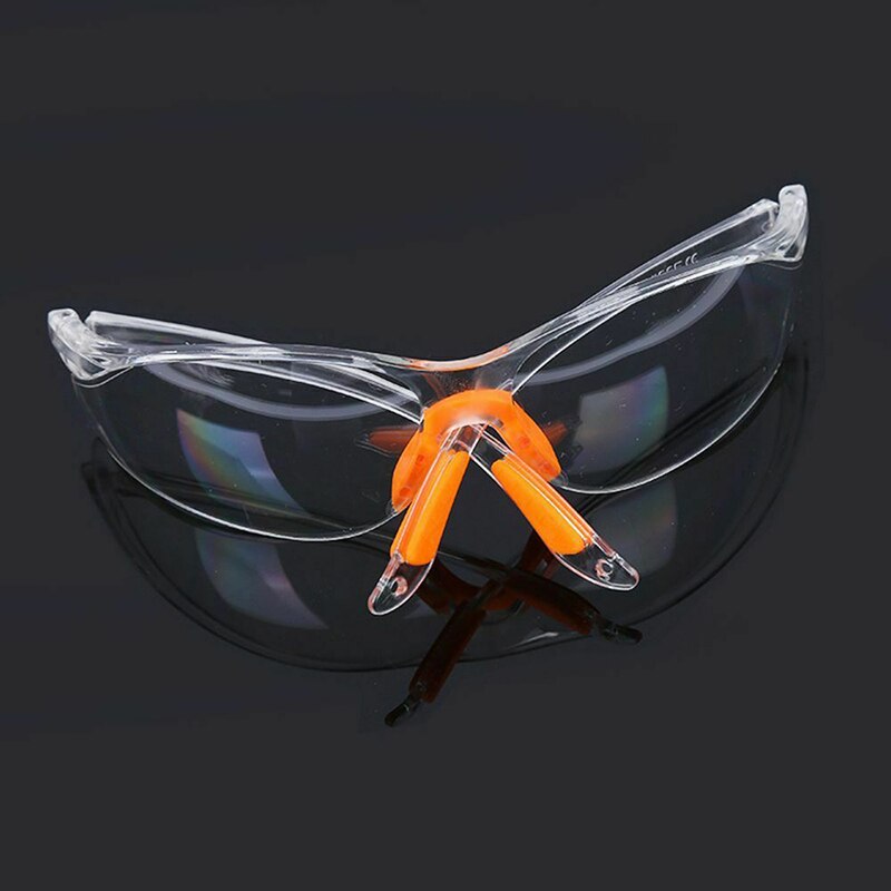 Eye Protective Glasses Lab Outdoor Work Protect Glasses Anti-impact Clear Glasses Factory Safety Goggles Workplace Safe Supplies