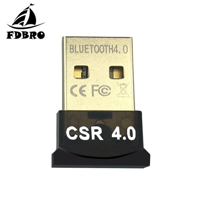 FDBRO CSR V 4.0 Dongle Dual Mode Wireless Bluetooth USB 2.0/3.0 3Mbps For Windows XP Vista Win 7 Mini USB Bluetooth Adapter