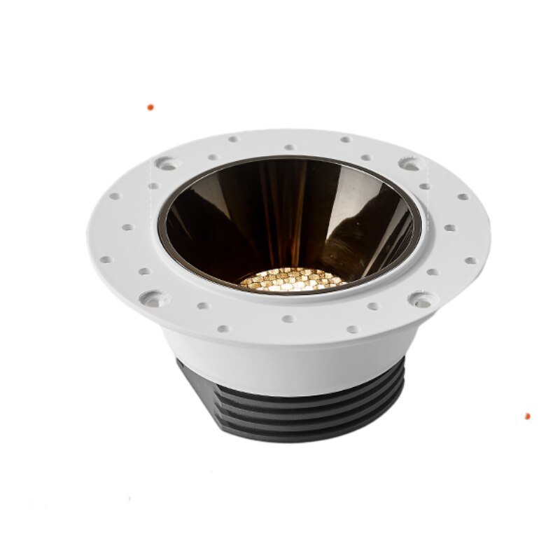 BRGT-foco LED sin marco, lámpara de techo empotrada fácil de instalar, Sin borde, estilo doméstico para sala de estar, iluminación de galería