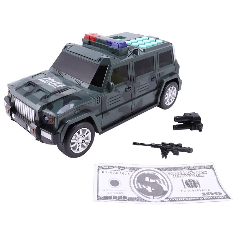 Tirelire papier tirelire enfants grand coffre-fort économie tirelire grande musique jouet musique mot de passe caisse camion voiture tirelire