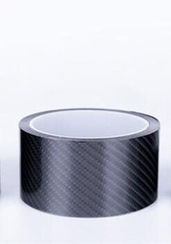 Universal Car Bumper Protector Stickers for vw caddy ford kuga skoda fabia peugeot 5008 astra h suzuki gsxr kia carens: 50mm x 3m carbon fib