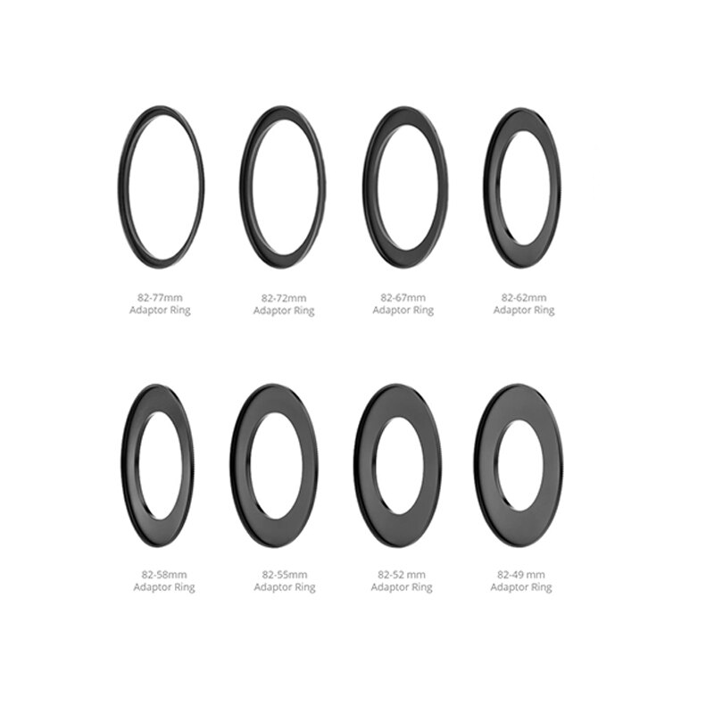 NISI – support de filtre V6 Alpha 100MM 77/49/67/55mm, pour appareil photo DSLR avec adaptateur d'objectif 82mm, bague d'adaptation V6-Alpha