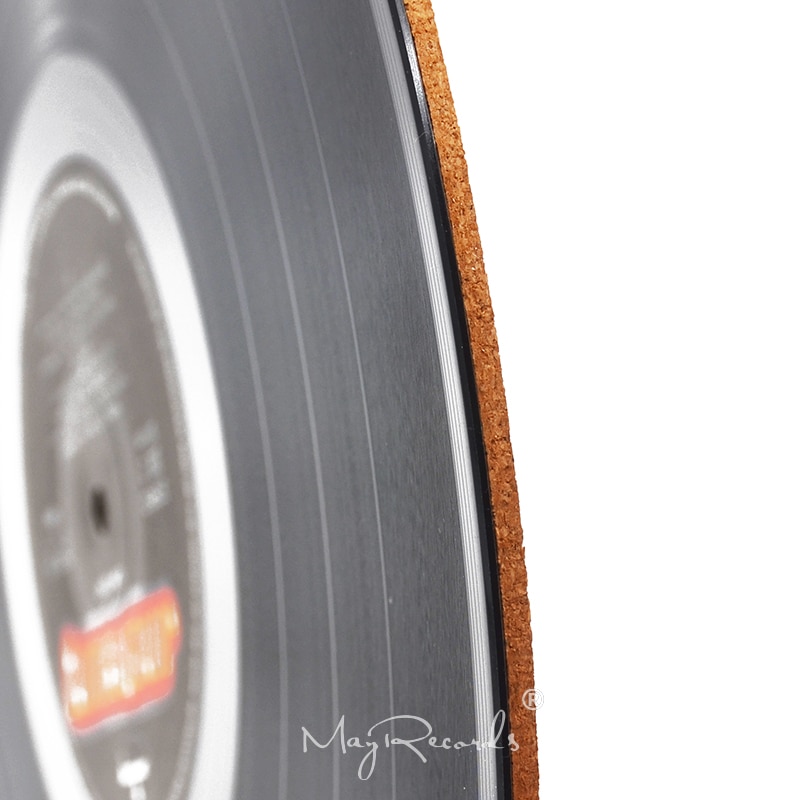 Cork LP Slip Mat Turntable Platter Mat for 12 inch LP Vinyl Record
