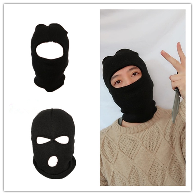 Bandit masque Cosplay Costumes accessoires drôle Brigand terroriste masqué Rob casquettes fête Halloween Spoof accessoires