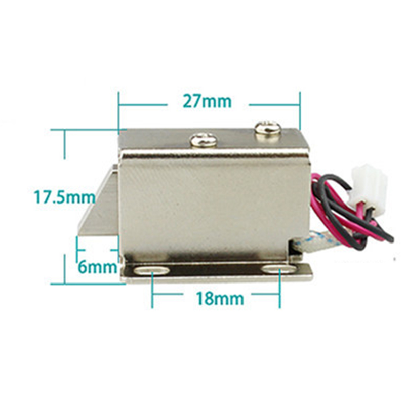 Mini Small Solenoid Lock Electromagnetic Electric Control Cabinet Drawer Lock Intelligent Auto Lock Home Improvement