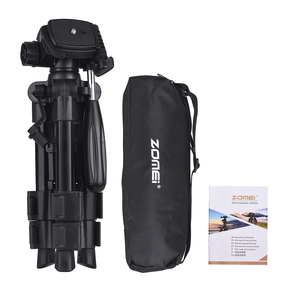 Zomei Q100 Lichtgewicht Mini Reizen Tafelblad Tafel Statief Desktop Camera Statief voor Canon Nikon DSLR Camera Mobiele Telefoon Statief