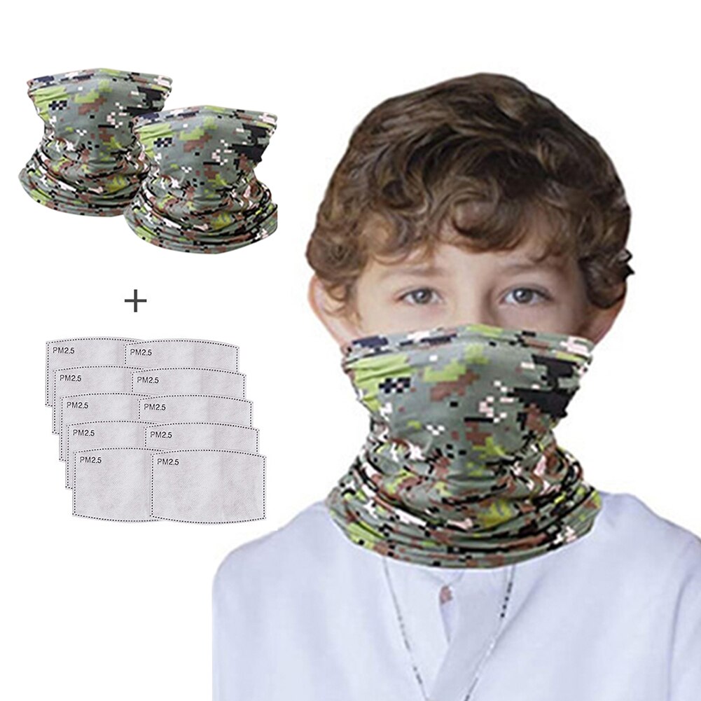 Multifunktions Kinder Cartoon Radfahren bib Bandana Sport Laufschuhe Neck Schal Waschbar Gesicht Abdeckung für 6-14 jahre alt #37: 4