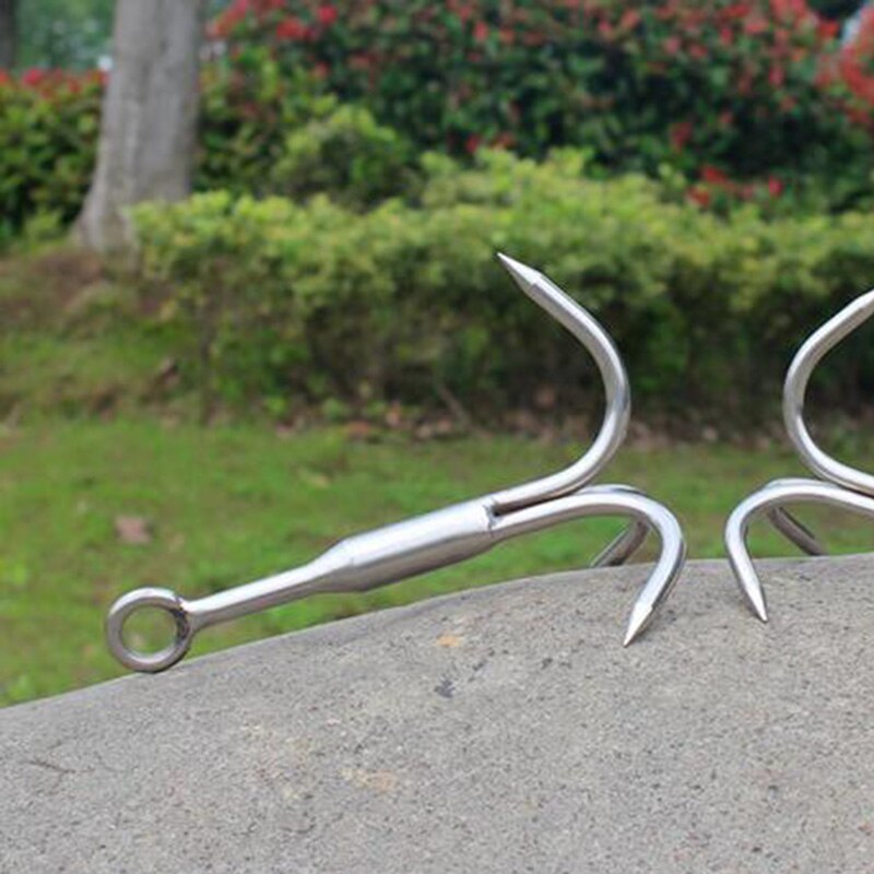 Anchor Hook Clasp Grappling Tackle For Boat Fishing Mountaineering Climbing