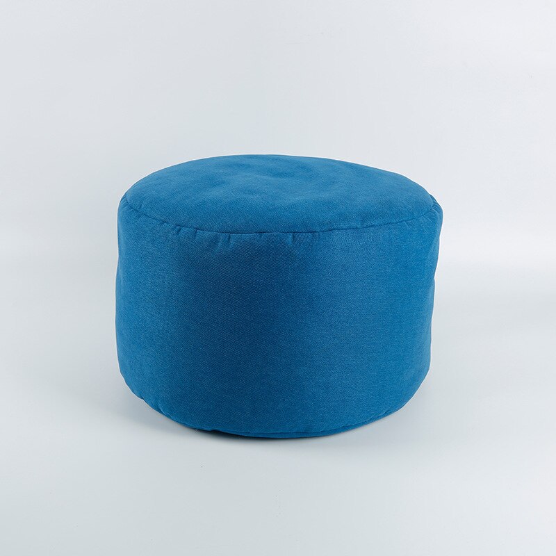 Kids Bean Bag Sofa Stoel Ligstoel Bank Poef Zetel Woonkamer Meubels Zitzak Bed Poef Bladerdeeg Couch Tatami: blue filled