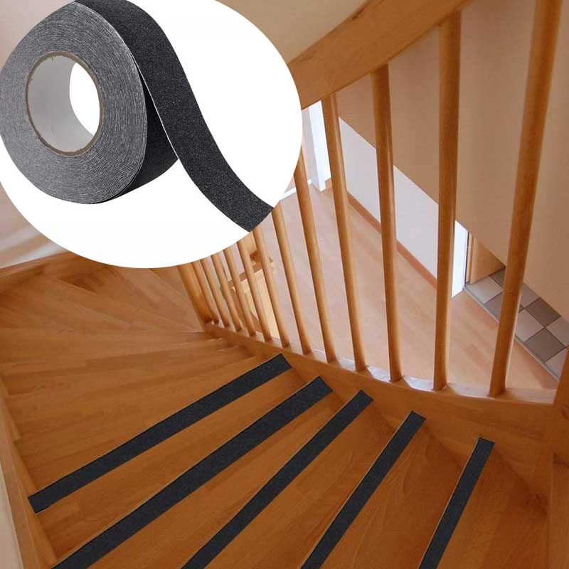 5M Anti-Slip Tape Outdoor Anti Slip Stickers Hoge Wrijving Antislip Tractie Tape Schurende Lijm voor Trappen veiligheid Loopvlak Stap