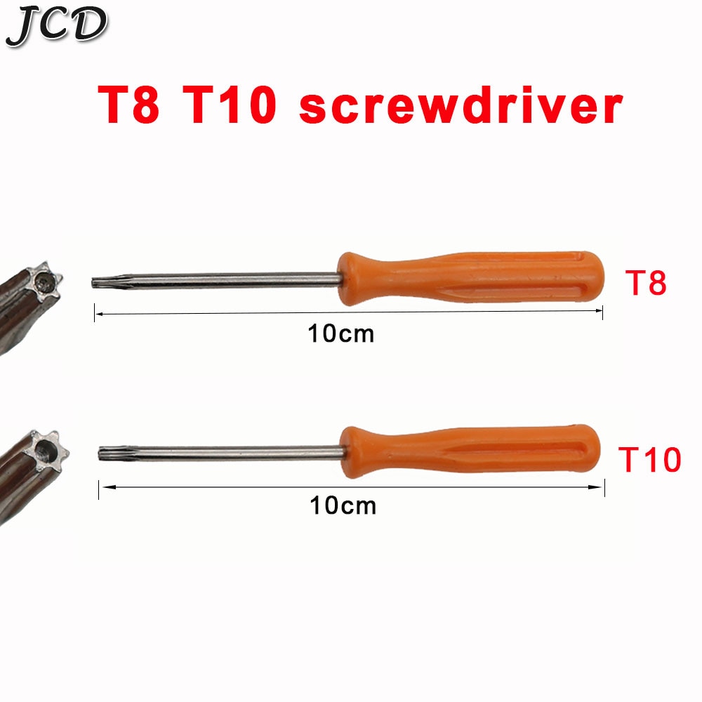 Jcd Multi Torx T8 T10 Van Veiligheid Precisie Schroevendraaier Set Handtool Voor Xbox 360 /PS3 /PS4 Reparatie Tools kit Home Improvement