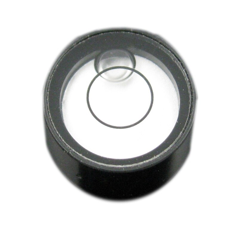 Circular Spirit Level Bubble with Mounting Holes for Leica Prism Level Measuring Instruments Diameter 17*11.5 mm 1 PCS