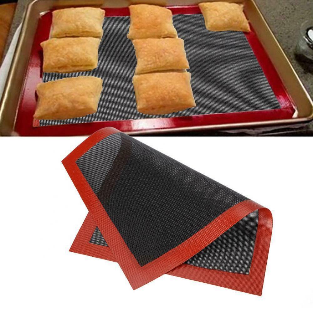 Silicone Oven Bake Baking Sheet Mat Liner Clay Pastry Tool Rolling Mats
