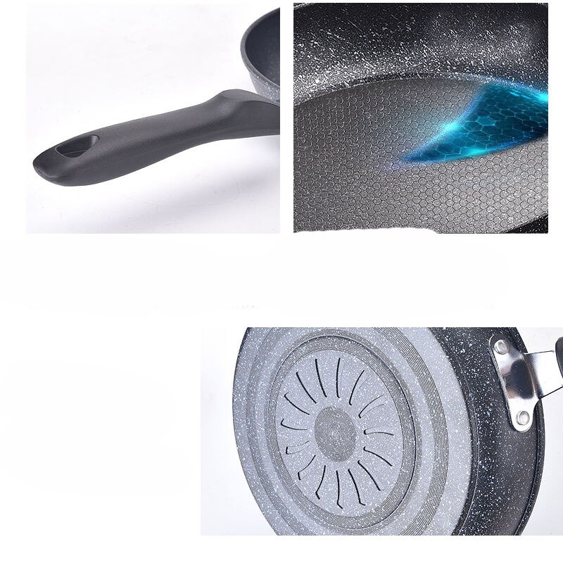 Pan Non-stick Koekenpan Koekenpan Steak Pot Omelet Pan Inductie Kookplaat Gasfornuis Universal Keuken Pot Non Stick pan Keuken