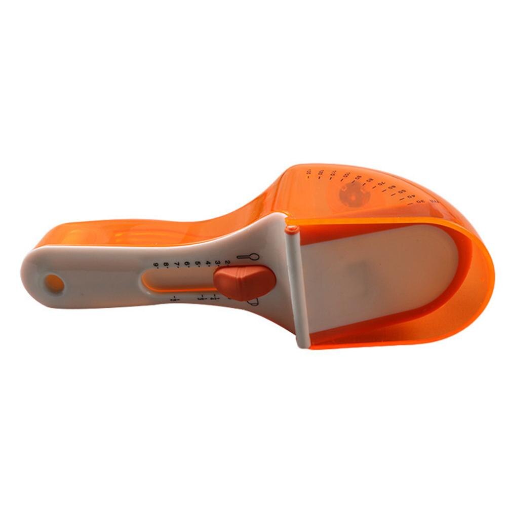 Adjustable Measuring Spoons Measuring Milk Powder Baking Condiments Spoons Plastic Measuring Spoons Adjusting Spoons