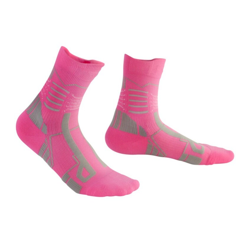 1 Pair Sports Cycling Socks Women Men Lightweight Anti-sweat Compression Running Ankle Hosiery Running: P / L