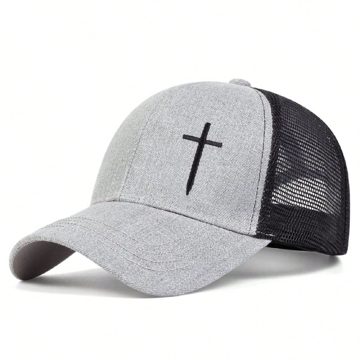 Hüfte hüpfen Baseball Gittergewebe Deckel Kreuz stickerei Baumwolle Snapback Hütte Papa Hütte Einstellbar Männer Frauen Sommer Ich bin freien Sonnenhüte