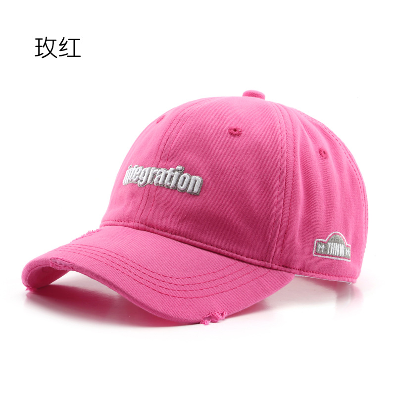 Embroidered Letters Cotton Baseball Cap for Women Men Casual Fashion Hip Hop Snapback Hat Summer Sunscreen Caps Dad Hats Unisex: 7