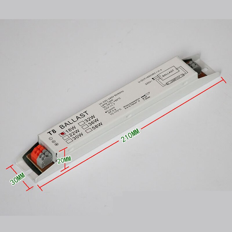 2 stücke T5 2X28W 2X14W 2X54W T8 18W 36W 220V-240V 50/60HZ hoch Energie Evg Leuchtstofflampen Elektronische Vorschaltgeräte