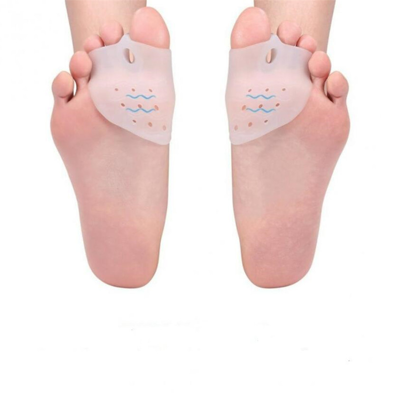 2 Stuks Gel Voetverzorging Tool Bunion Corrector Bot Grote Teen Beschermer Hallux Valgus Stijltang Teen Spreider Pedicure Corrector Hallu