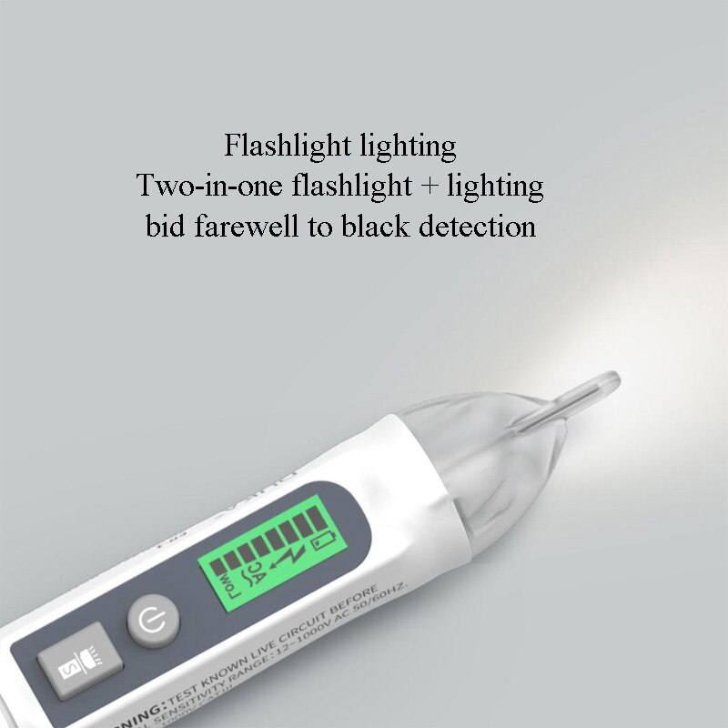 Xiaomi Duka Non-Contact Voltage Detector Indicator Smart Test Pencil Live/phase Wire Breakpoint NCV Continuity Tester