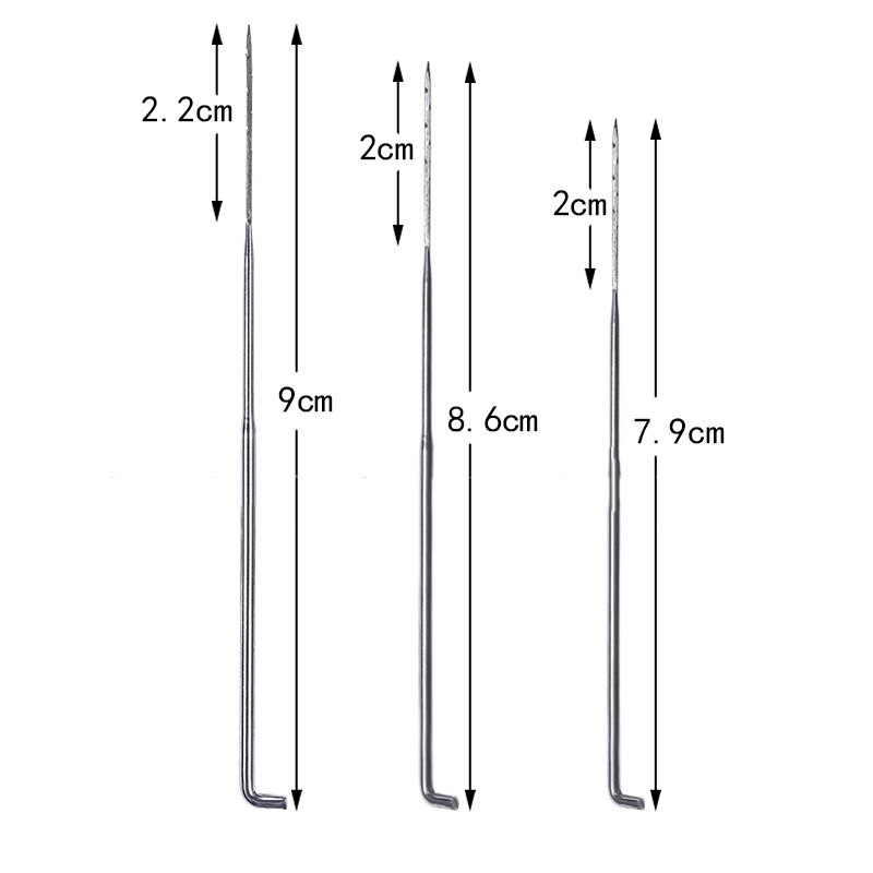 10PCS Kit Viltnaalden Vilten Wol Pins Houten Handvat DIY Handwerk Gereedschap Vilten Tool Accessoires