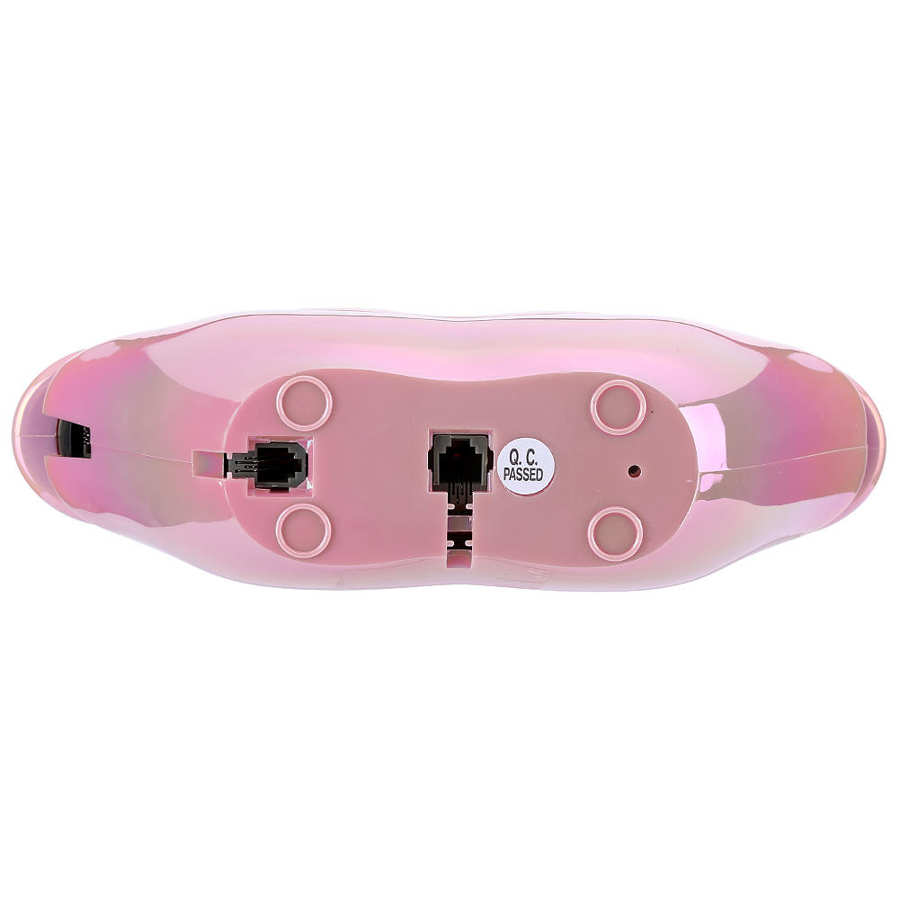 Telefone sem fio galvanoplastia rosa engraçado lábio telefone wx 016 elegante número função de armazenamento telefone lábio fijo telefone