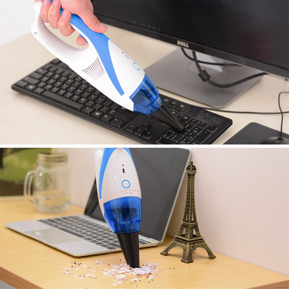 Handheld Mini Cordless Vacuum Cleaner B Rechargeable Portable USB Auto Lightweight Dustbuster Super Suction Compact